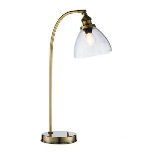 Hansen Table Lamp Antique Brass