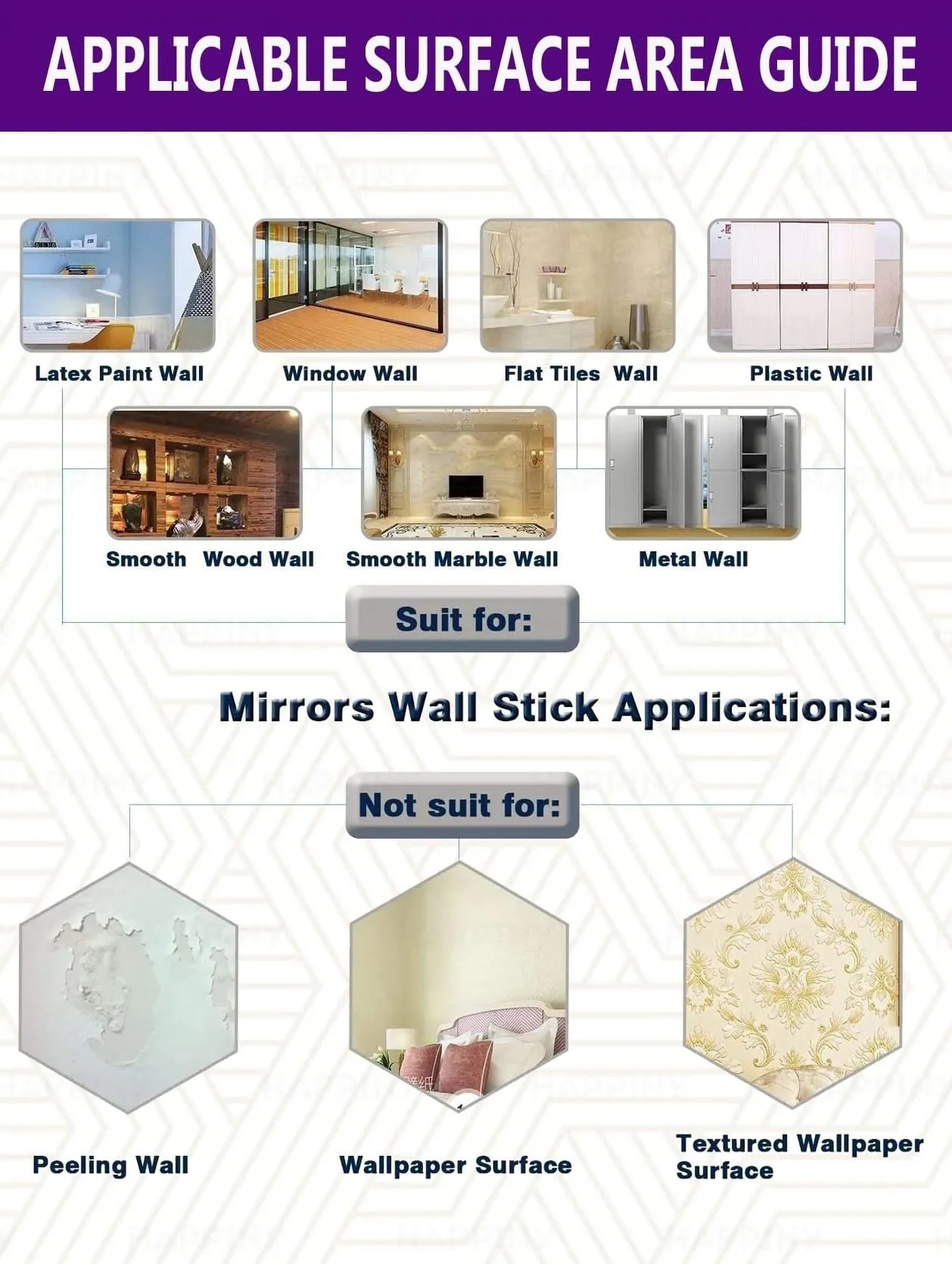 HAPPINY 1 Maa, 2 Swastik & 1 Shubh Labh Golden Decorative Mirror Stickers for Wall, Wall Mirror Stickers, 3D Acrylic Stickers Wall Stickers for Hall Room, Bed Room, Kitchen Living Room Kids Room.