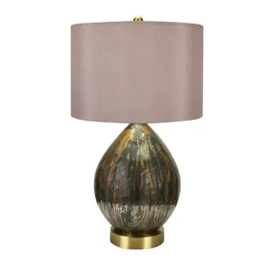 Hayley Glass Table Lamp 66cm