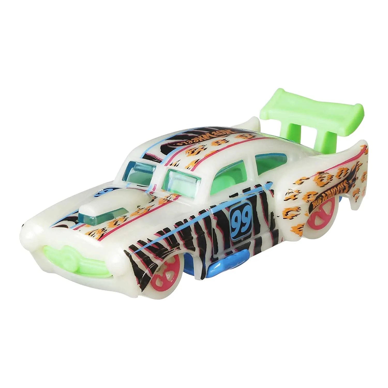 Hot Wheels Monster Trucks Glow In The Dark Multipack of 10 Collectible for Gift for Kids Ages 4 