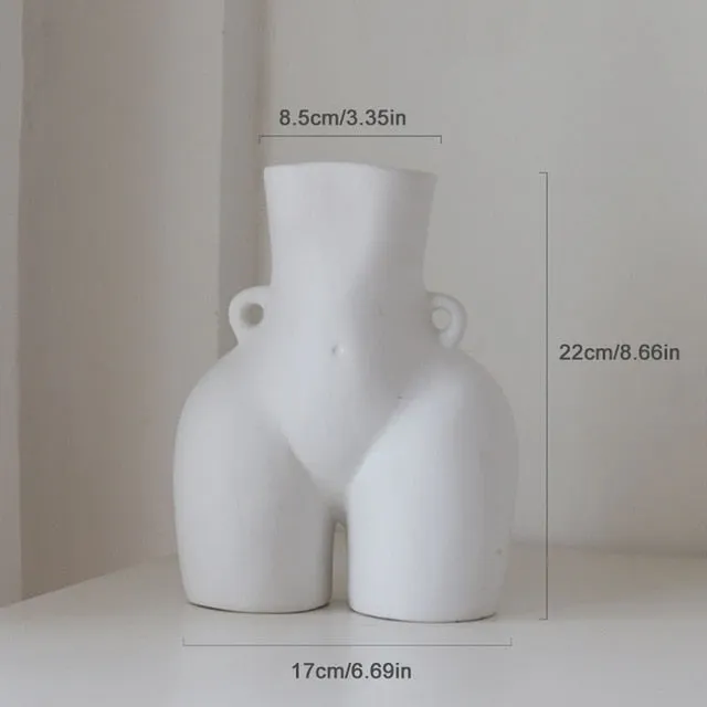 Human Body Ceramics Vases