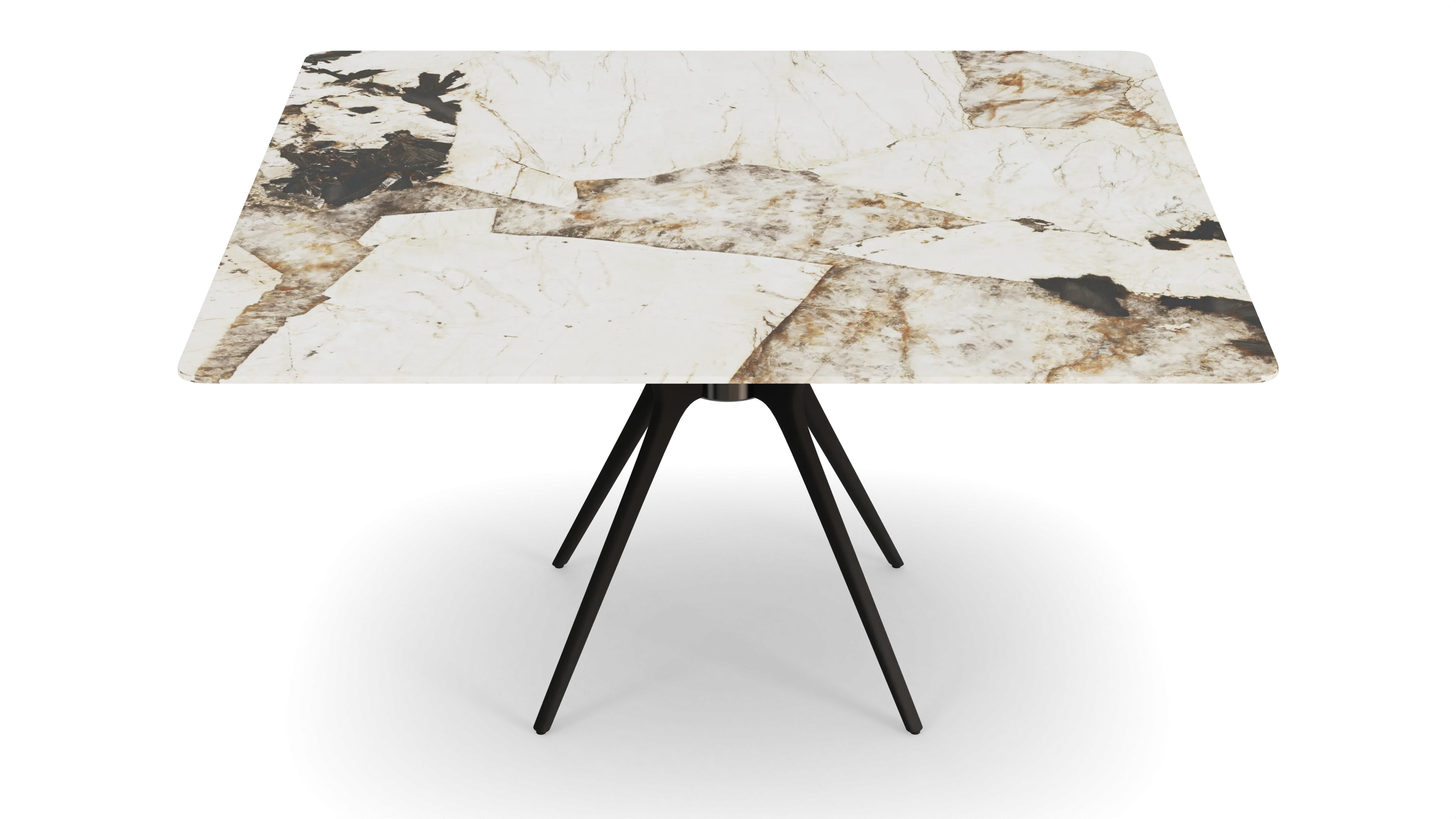 Icon Square Dining Table Terracotta
