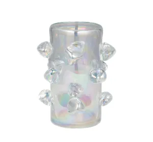 Irid Vase W/ Knots