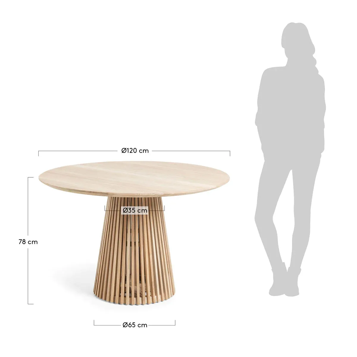 Irune Round Dining Table