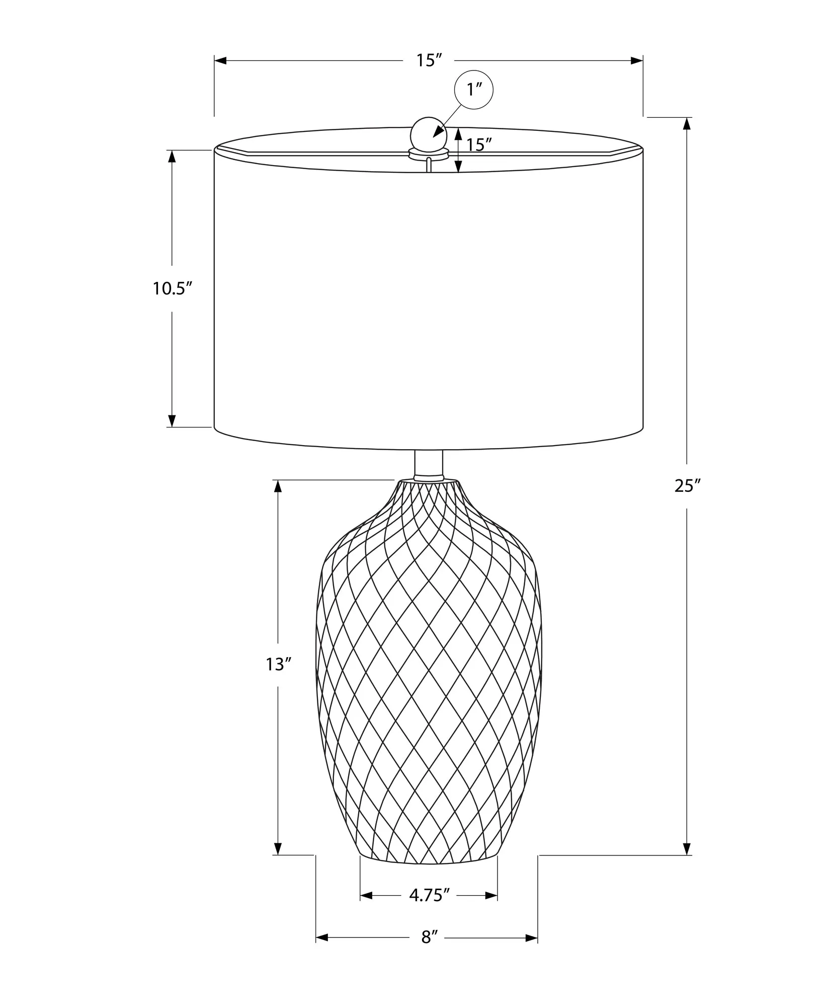 Ivory Glow: 25"H Cream Ceramic Table Lamp with Transitional Ivory/Cream Shade - Illuminate in Style!