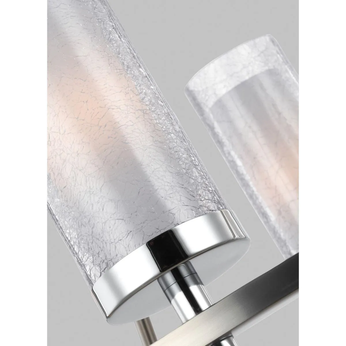 Jonah 30 in. 9 Lights 2-Tier Chandelier Chrome finish