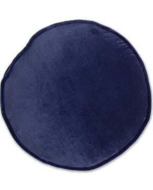 Kip & Co Navy Velvet Pea Cushion