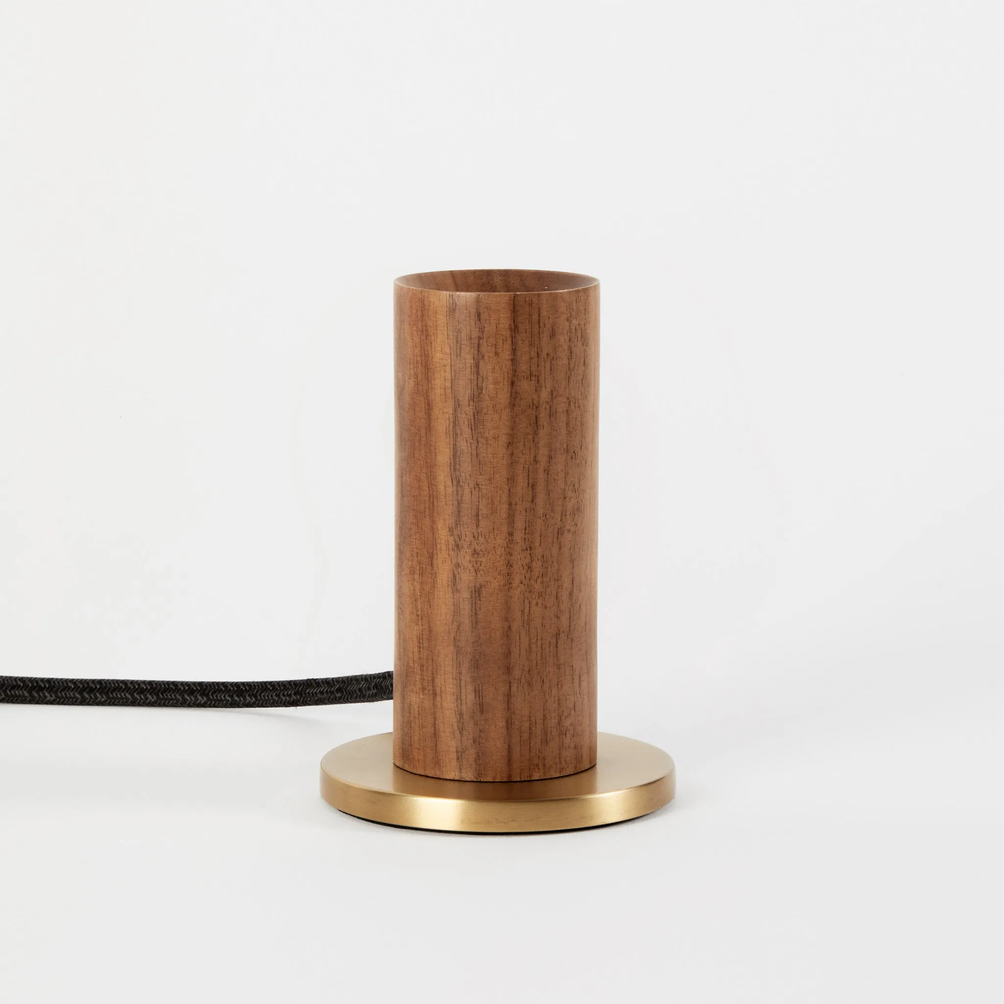 Knuckle Table Lamp in Walnut   Enno