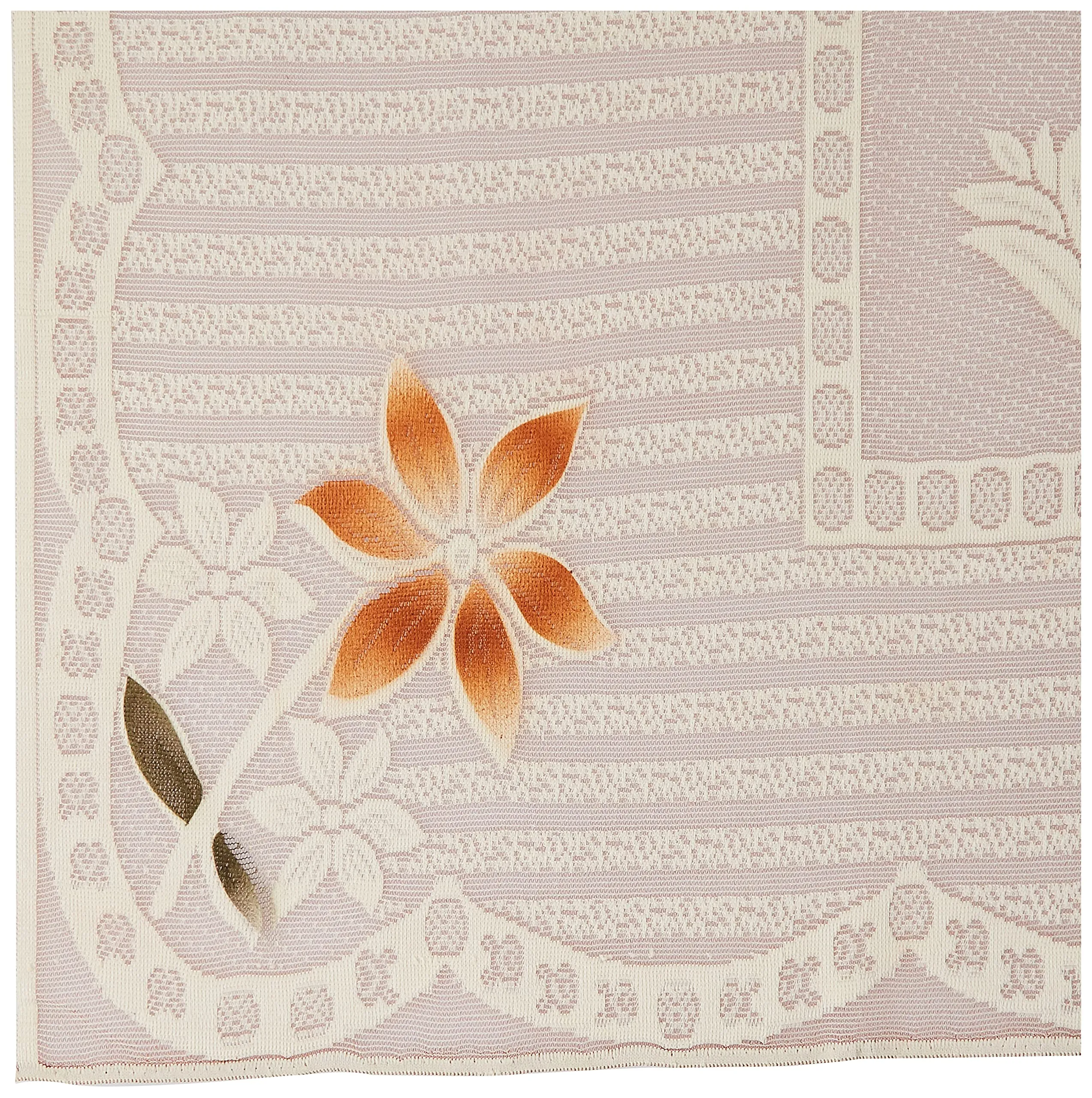 Kuber Industries Cotton Centre Table Cover Set (Brown)