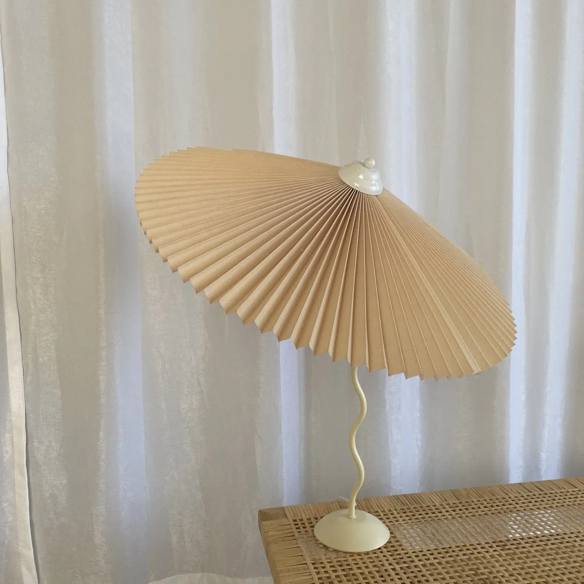 LaLa Pleated Umbrella Table Lamp