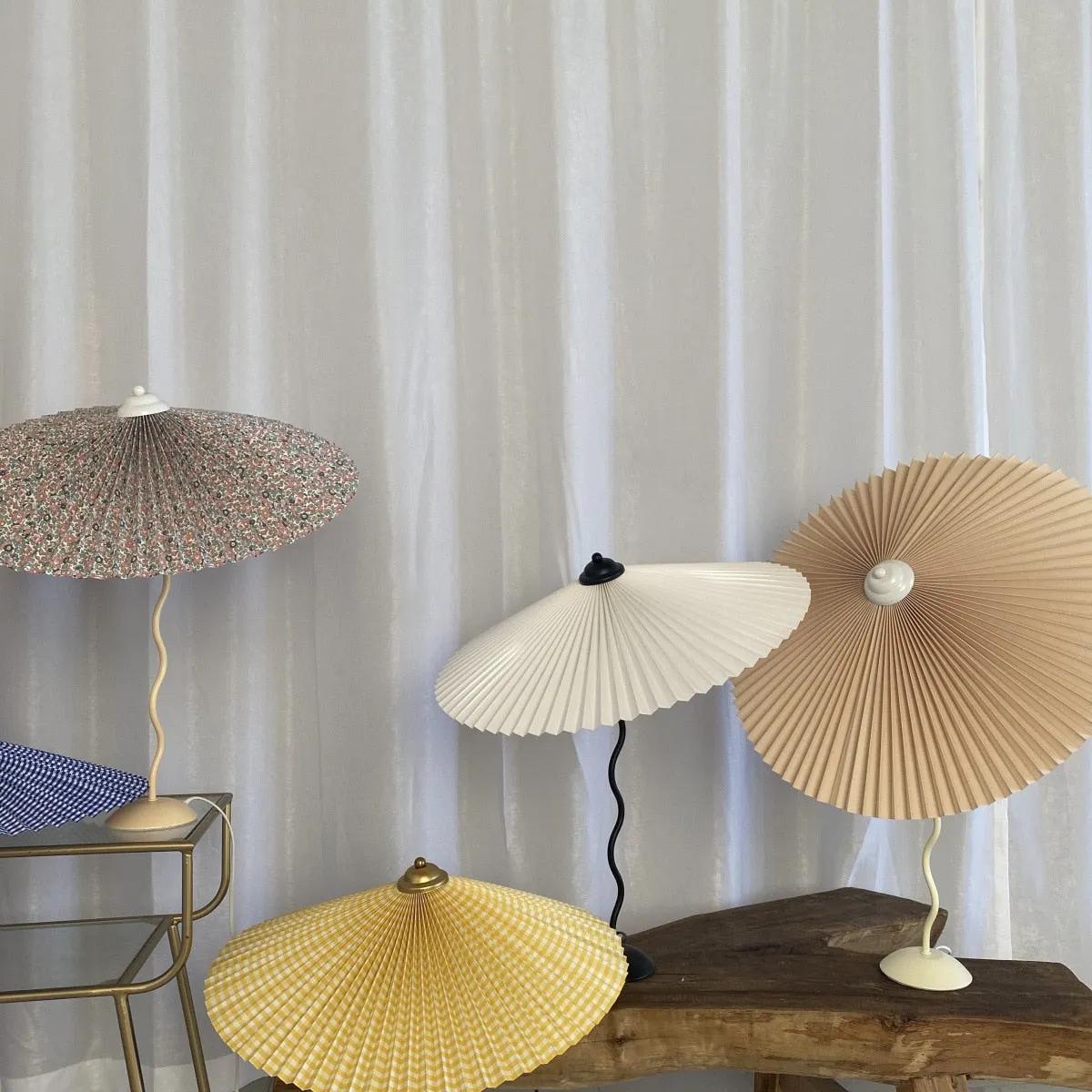 LaLa Pleated Umbrella Table Lamp