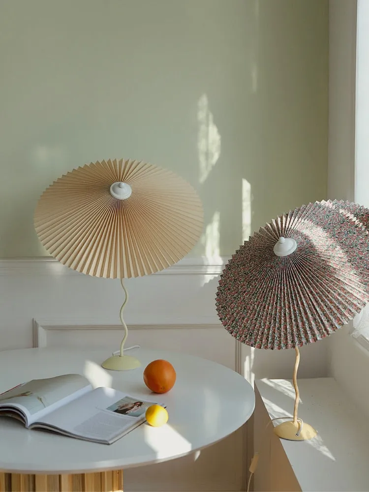 LaLa Pleated Umbrella Table Lamp