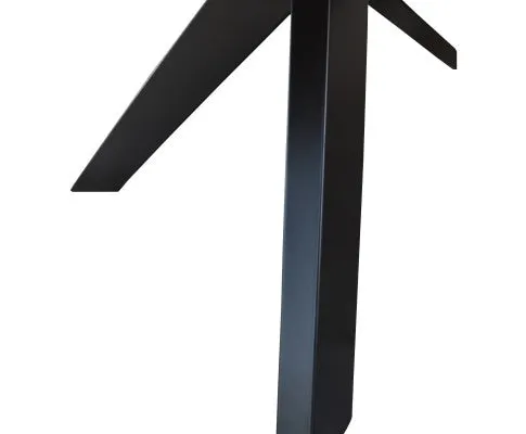 Lantana Dining Table 210cm Live Edge Solid Acacia Timber Wood Metal Leg -Natural