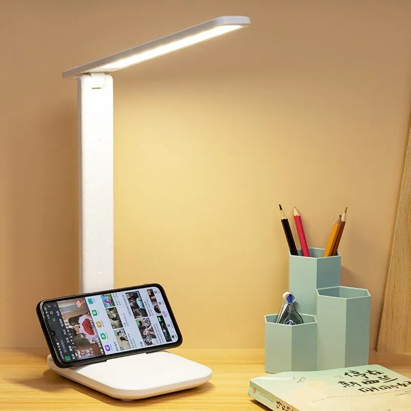 LED Table Lamp - USB Chargeable with Dimmable Features