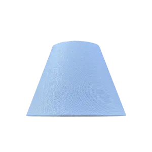 Light Blue Empire Linen Lampshade