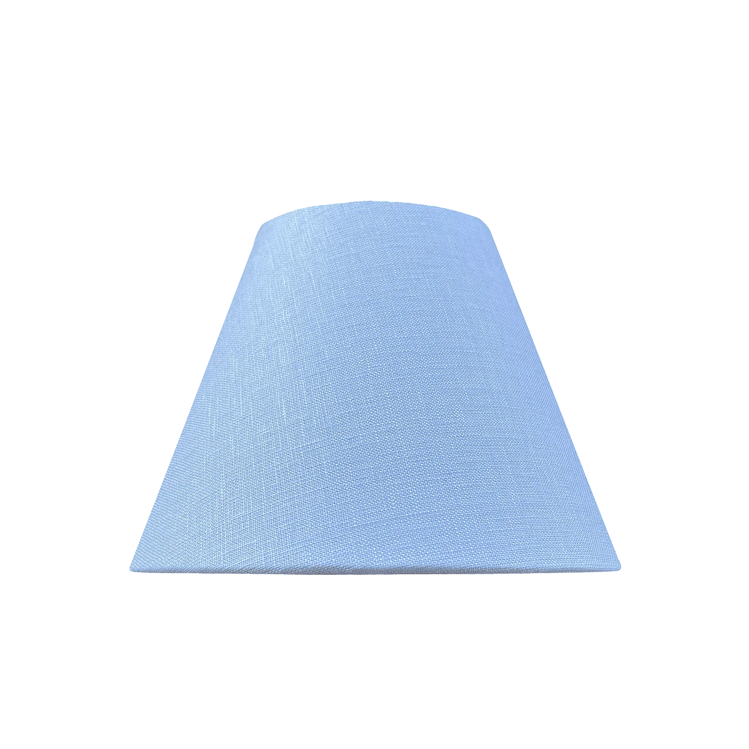 Light Blue Empire Linen Lampshade