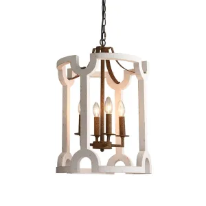 Lumina 4 light Chandelier
