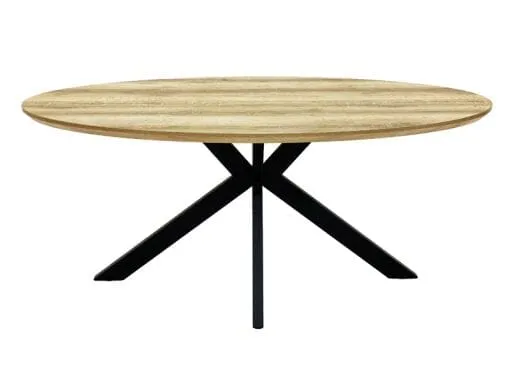 Manhattan Oval Table 1800mm - Oak
