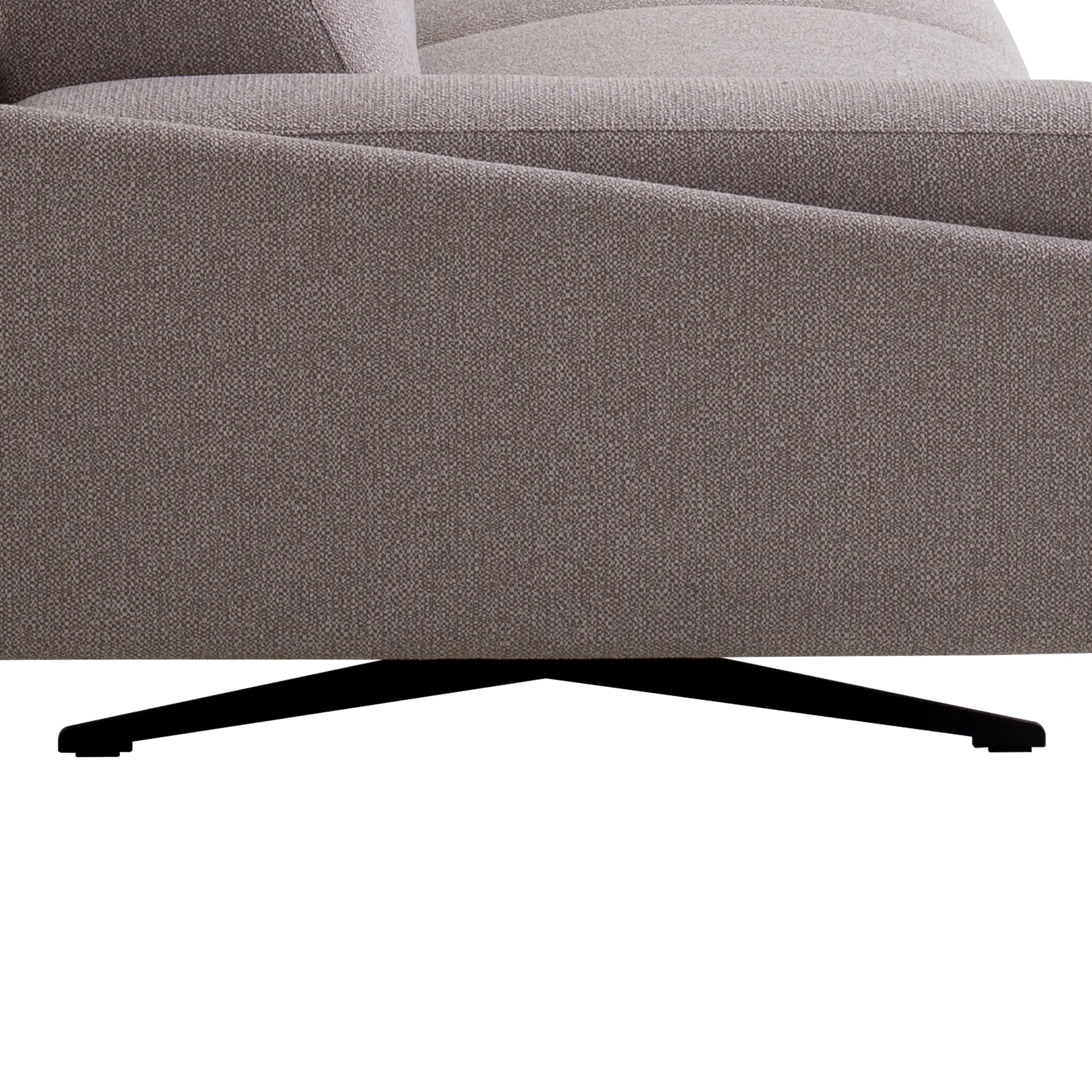 Marat 3 Seater Fabric Sofa - Dusty Grey