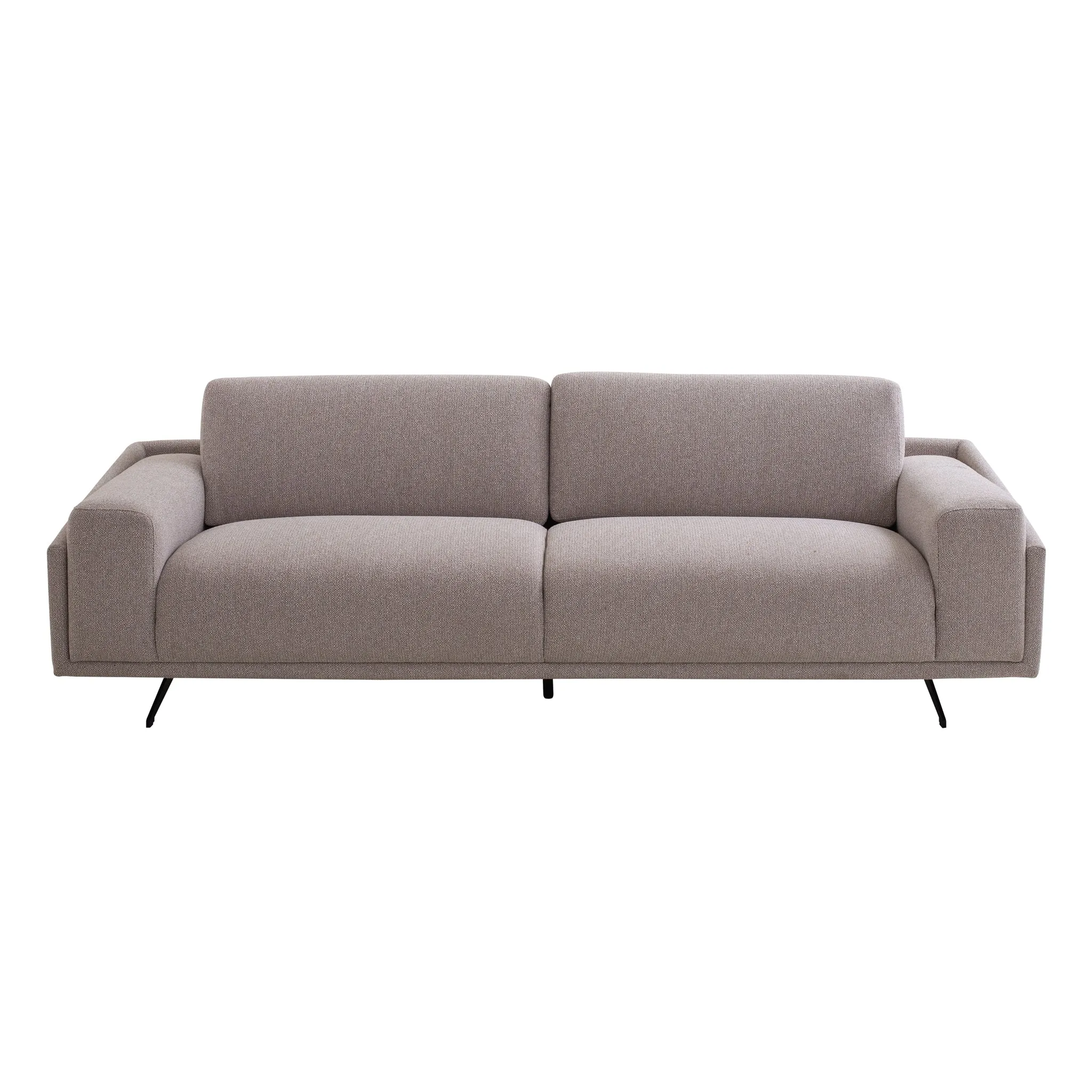 Marat 3 Seater Fabric Sofa - Dusty Grey