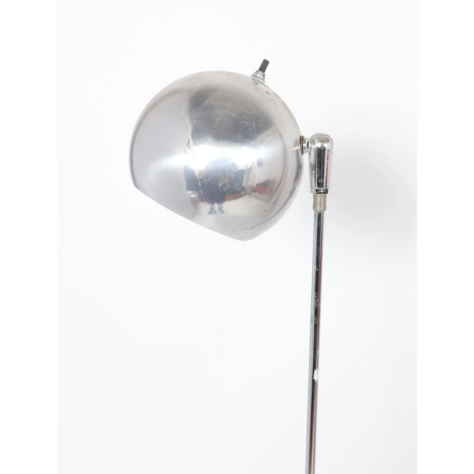 Mid-Century Modern Atomic Style Chrome Floor Lamp