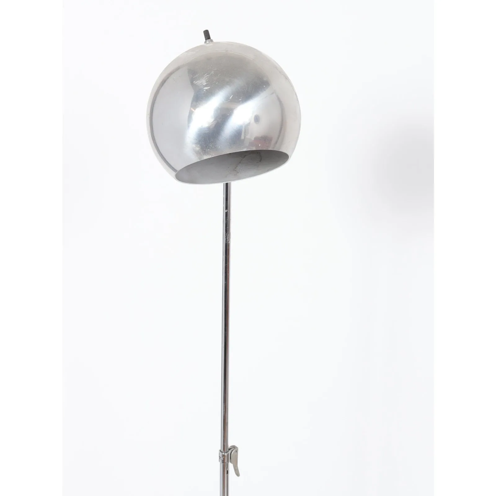 Mid-Century Modern Atomic Style Chrome Floor Lamp