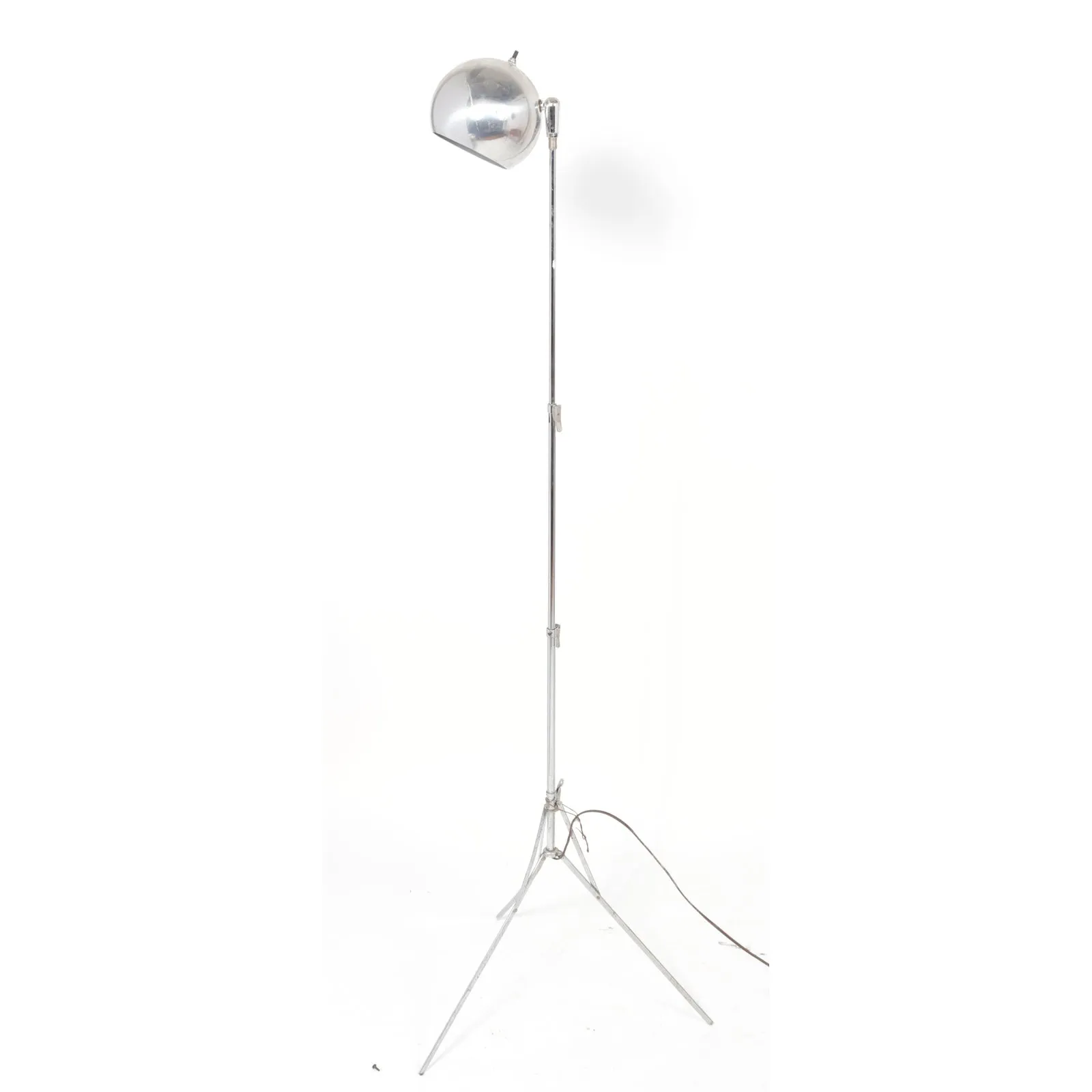 Mid-Century Modern Atomic Style Chrome Floor Lamp