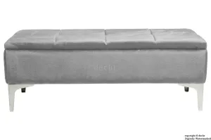 Mila Modern Buttoned Footstool - All Fabrics & Colours
