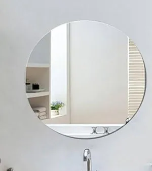 Mirror Trendz Macrame Hanging Wall Mirror with Macrame Round Mirror Art Boho Decor Decorative Mirror (20×20)