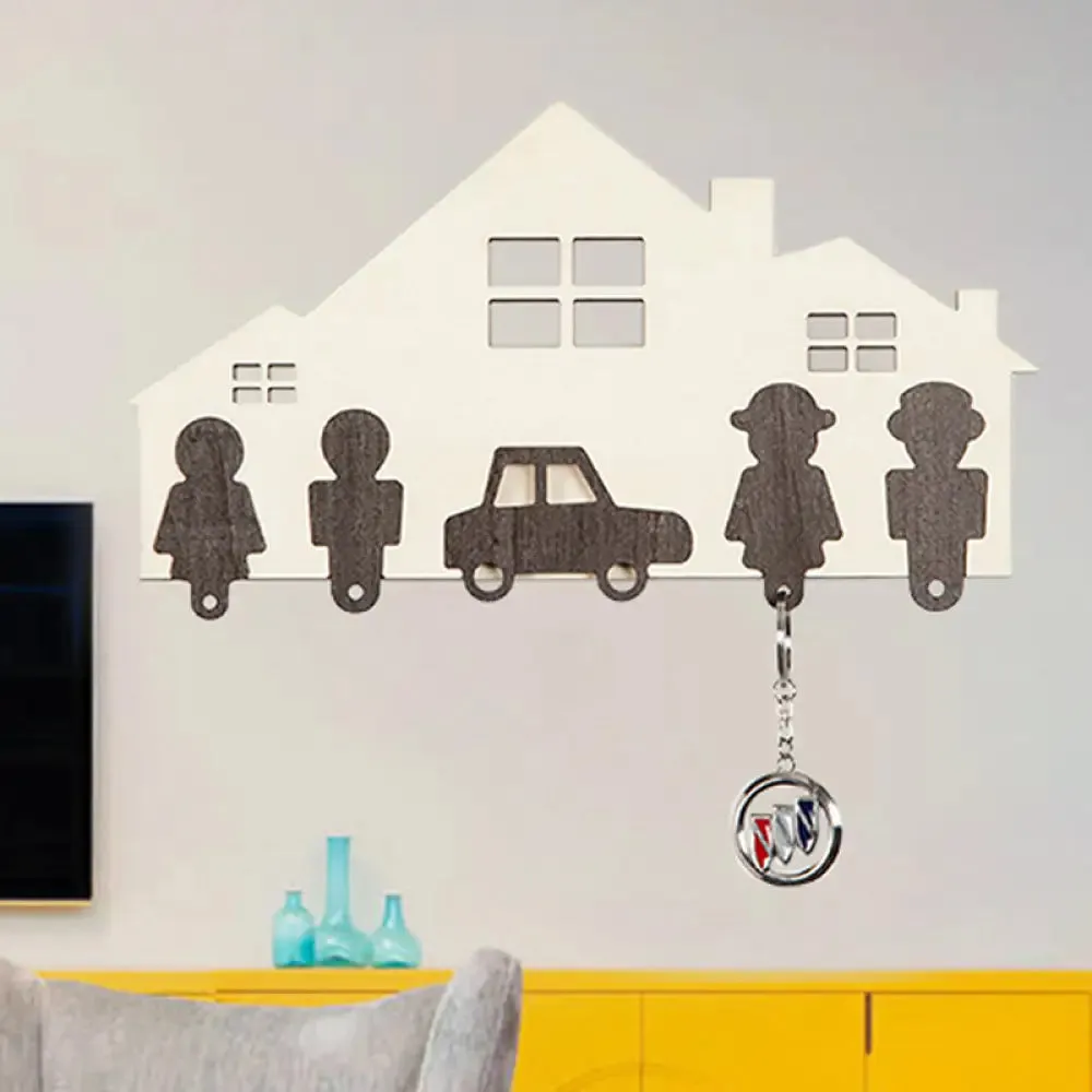 Modern LED Wooden Wall Light for Kid's Bedroom & Foyer – Stylish Sconce Lamp