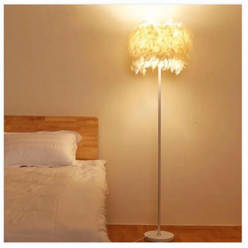 Modern Reading Floor Lamp with E27 LED Bulb