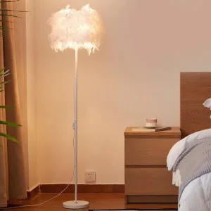 Modern Reading Floor Lamp with E27 LED Bulb