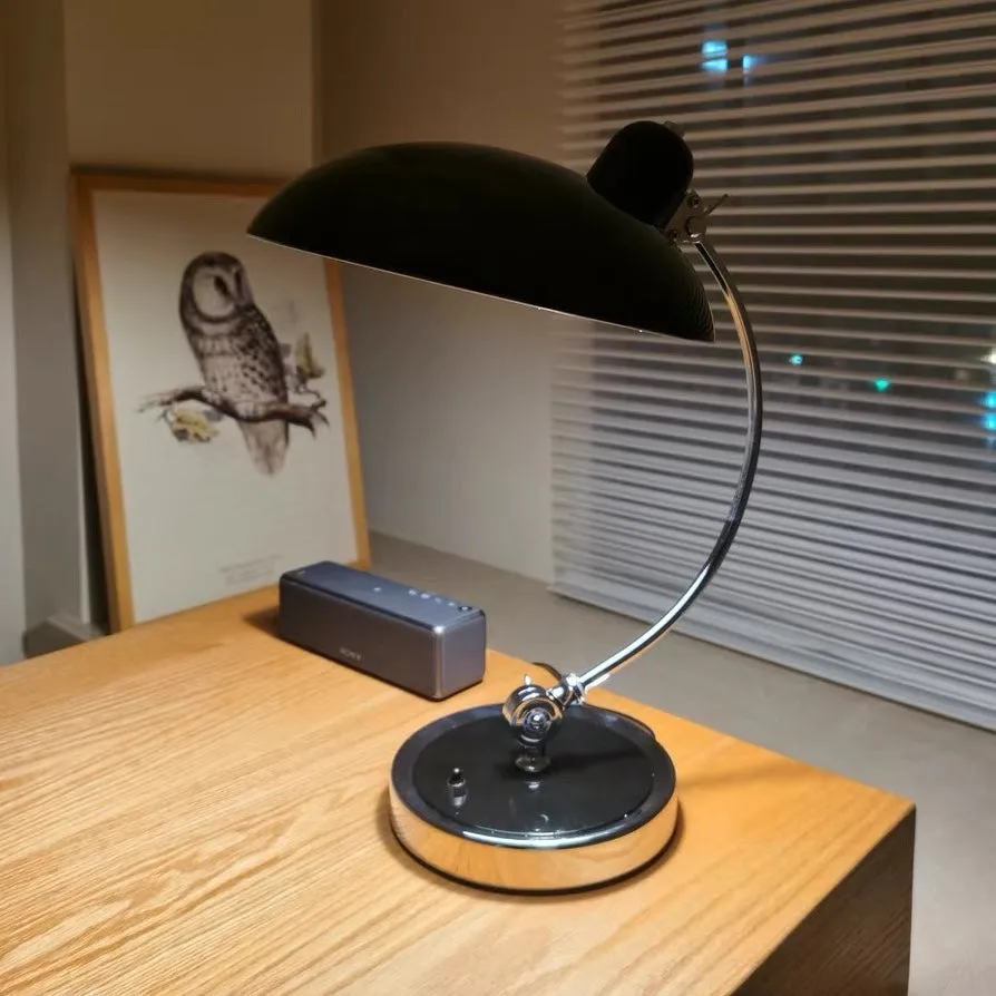 Modernist Metal Table Lamp