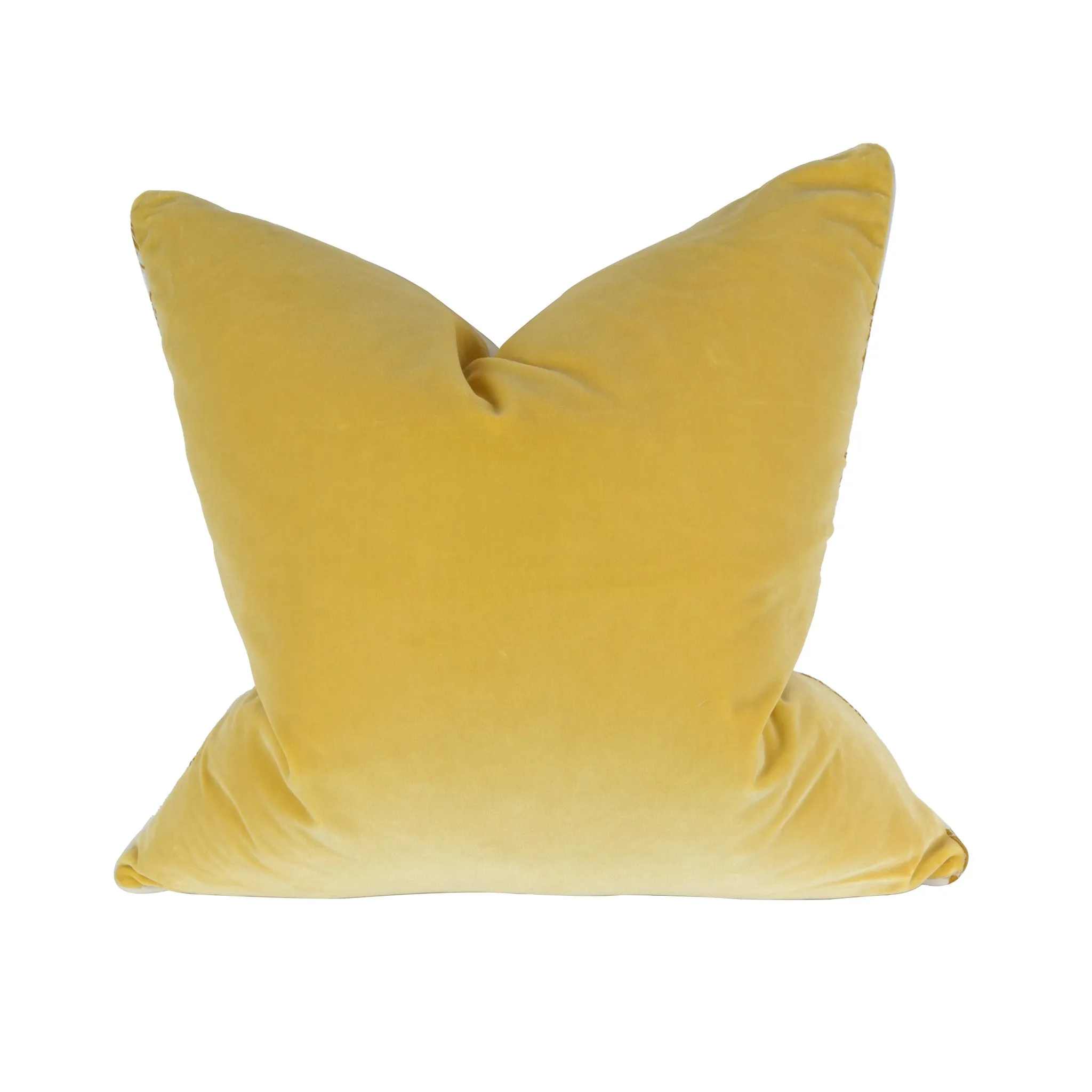Mustard Horse Jacquard Cushion