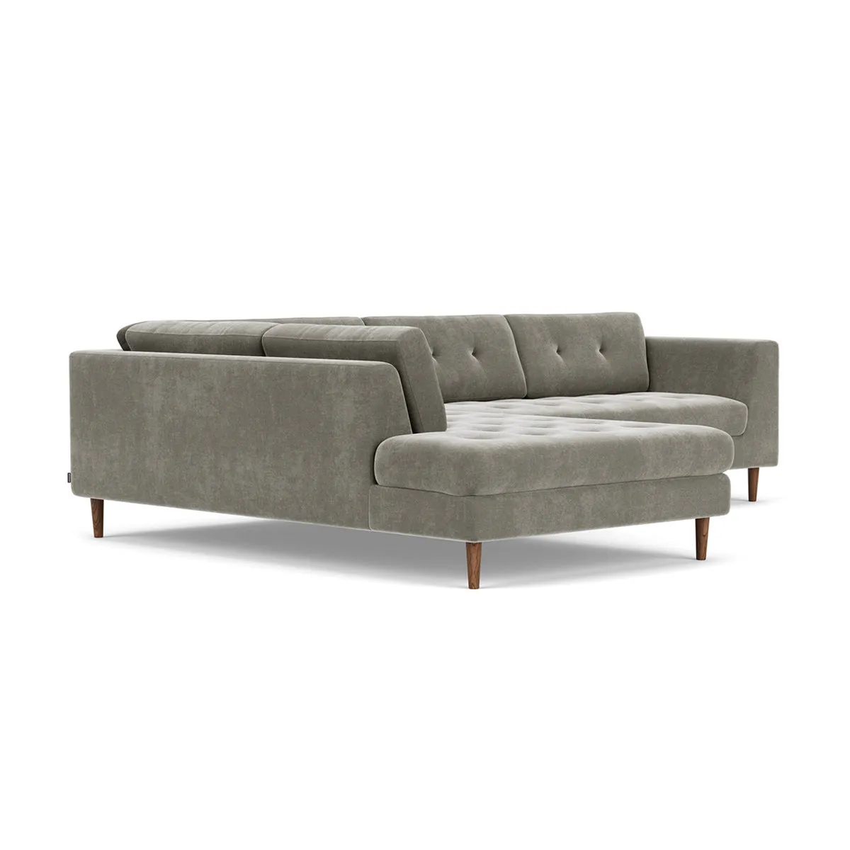 Nelson Fabric Left Corner Sofa