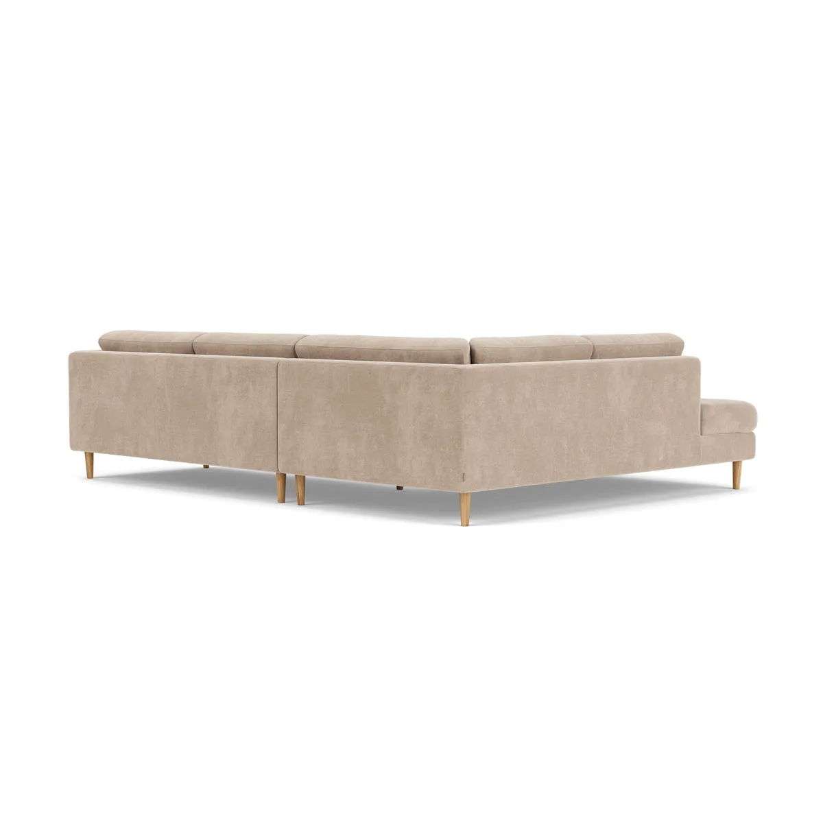 Nelson Fabric Left Corner Sofa