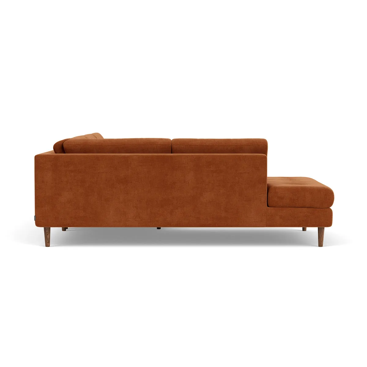 Nelson Fabric Left Corner Sofa