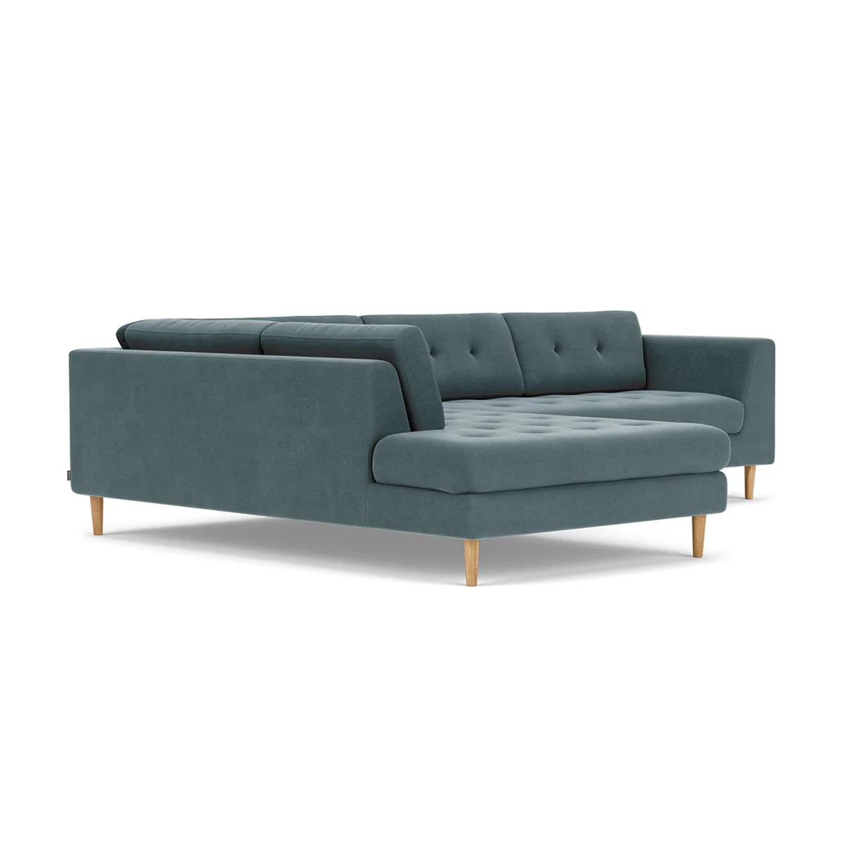 Nelson Fabric Left Corner Sofa