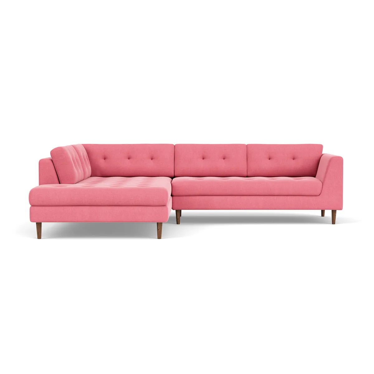Nelson Fabric Left Corner Sofa