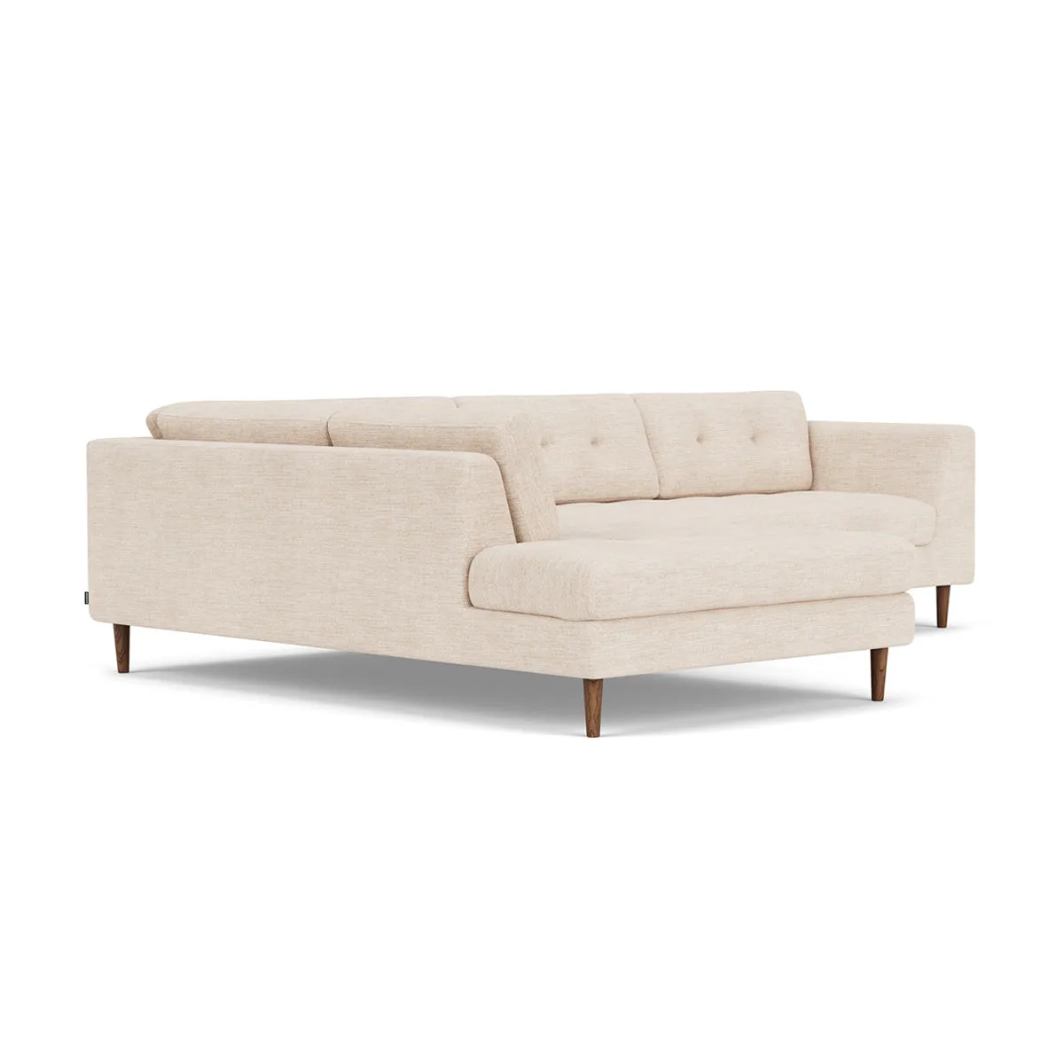Nelson Fabric Left Corner Sofa