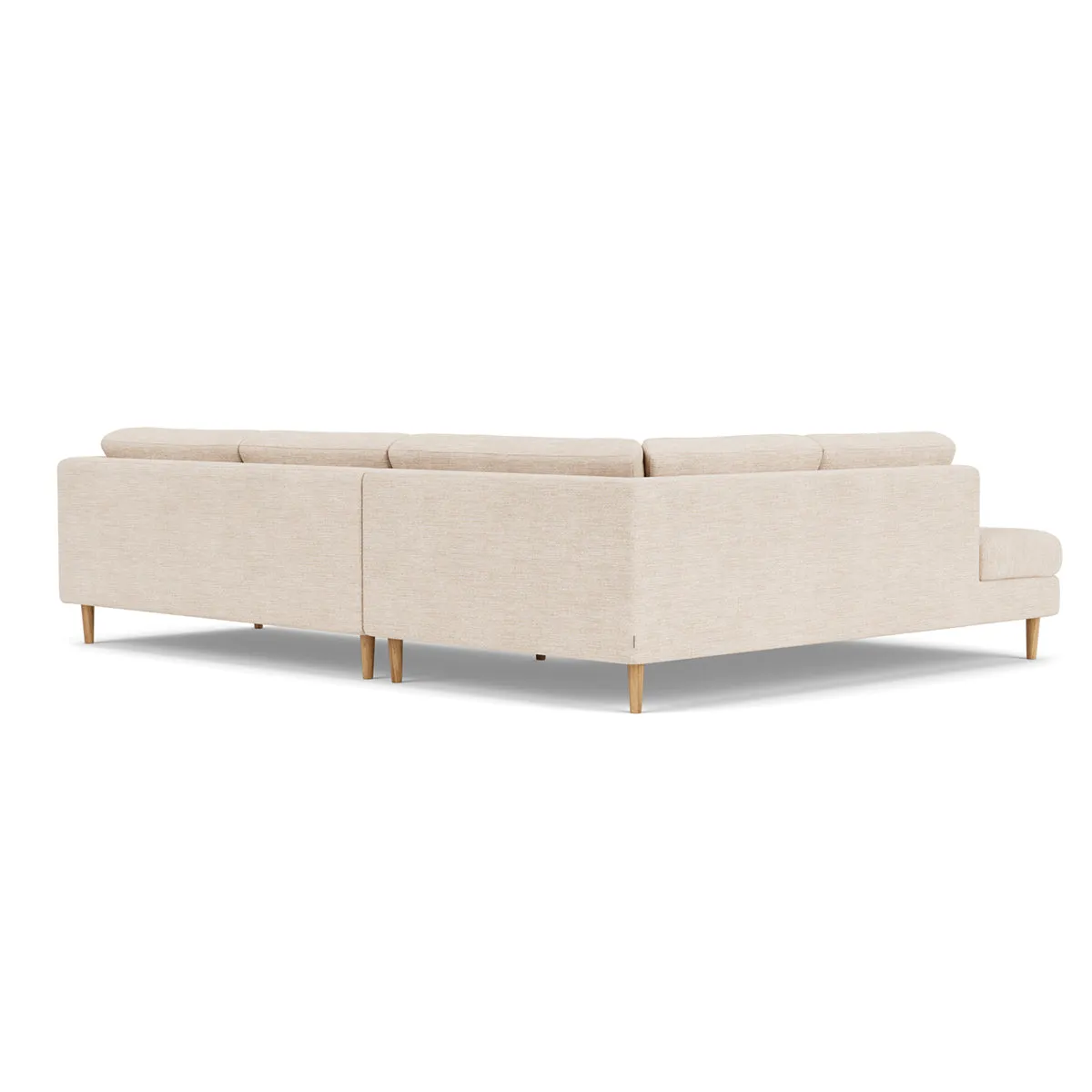 Nelson Fabric Left Corner Sofa