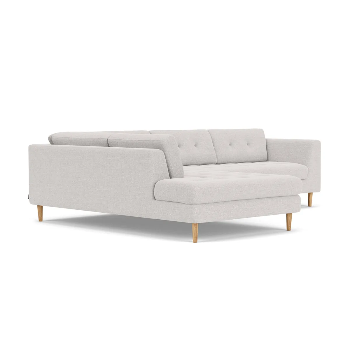 Nelson Fabric Left Corner Sofa