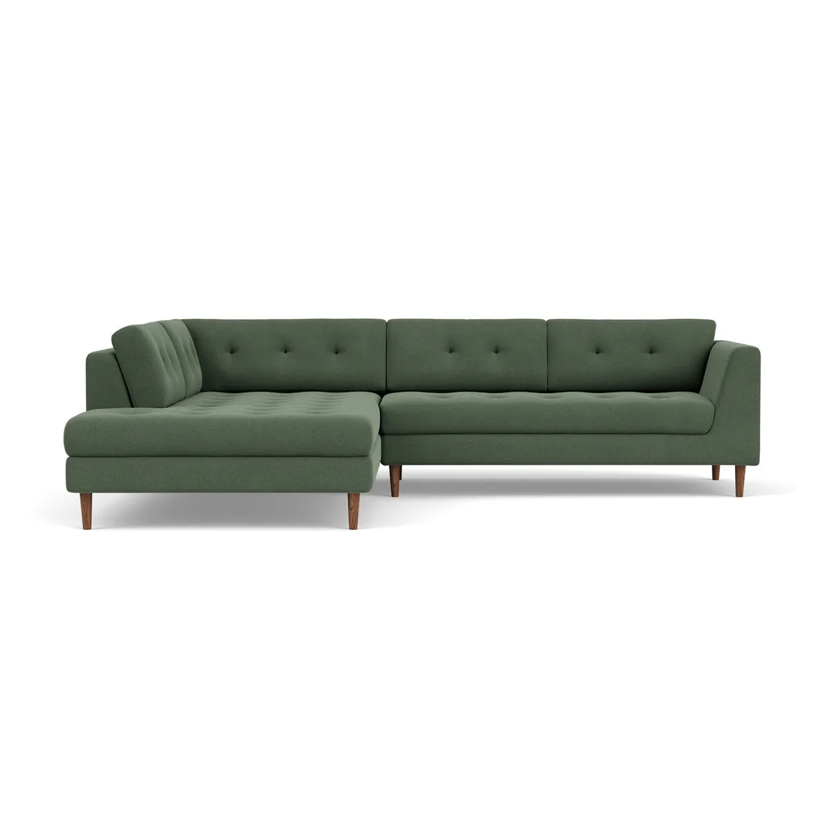 Nelson Fabric Left Corner Sofa