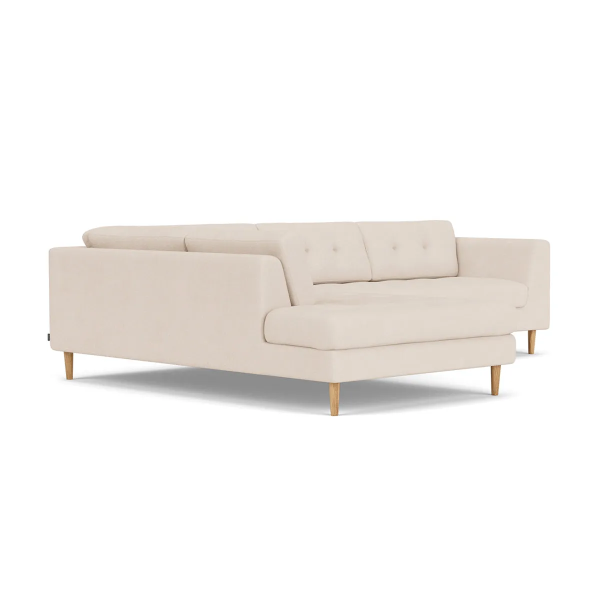 Nelson Fabric Left Corner Sofa