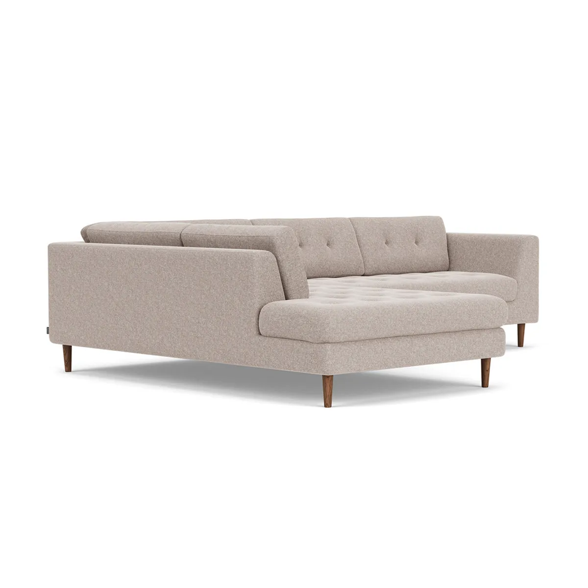 Nelson Fabric Left Corner Sofa