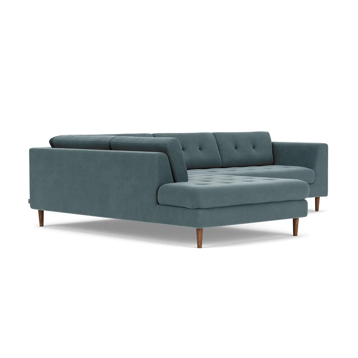 Nelson Fabric Left Corner Sofa