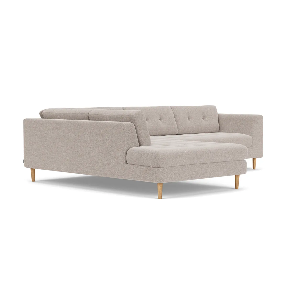 Nelson Fabric Left Corner Sofa