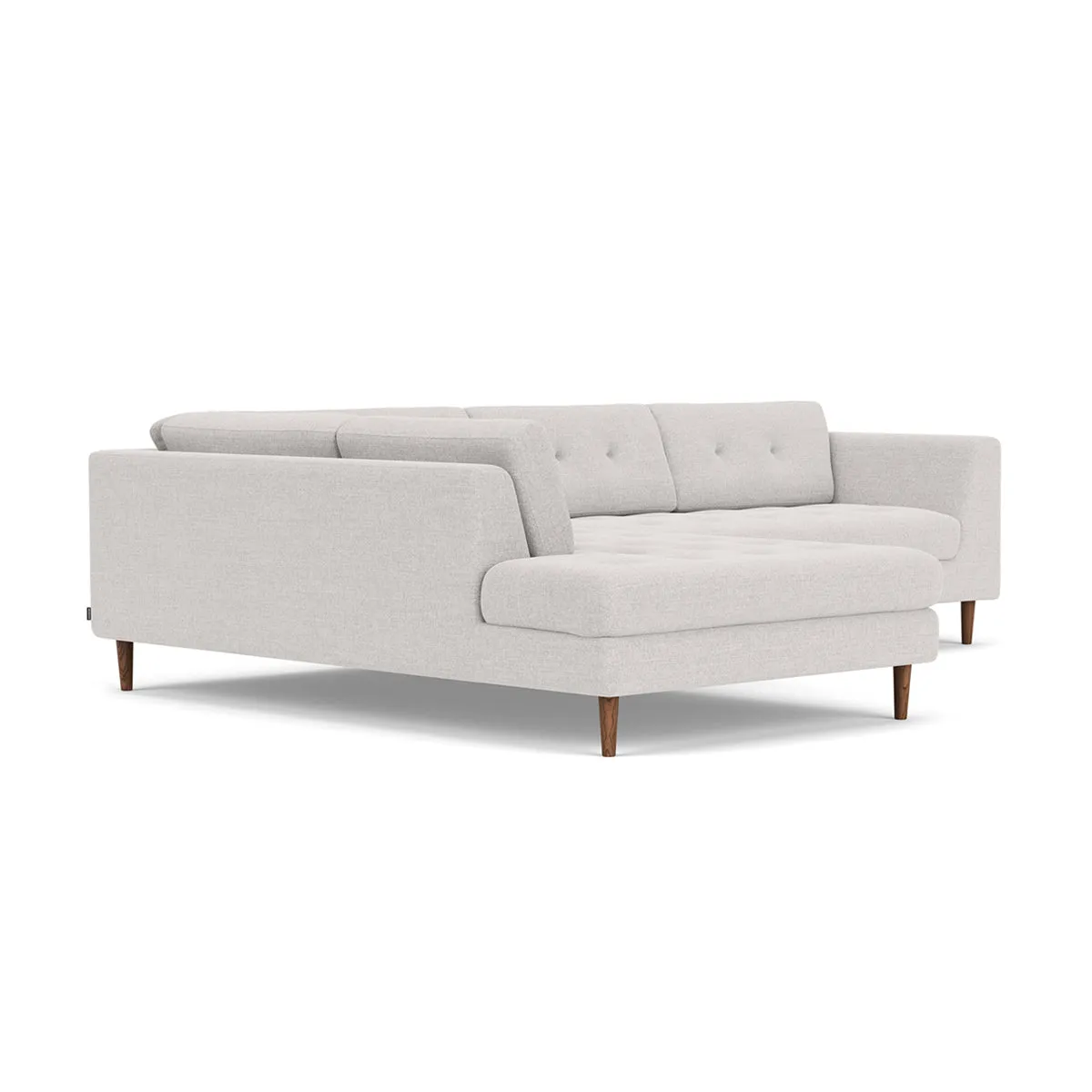 Nelson Fabric Left Corner Sofa