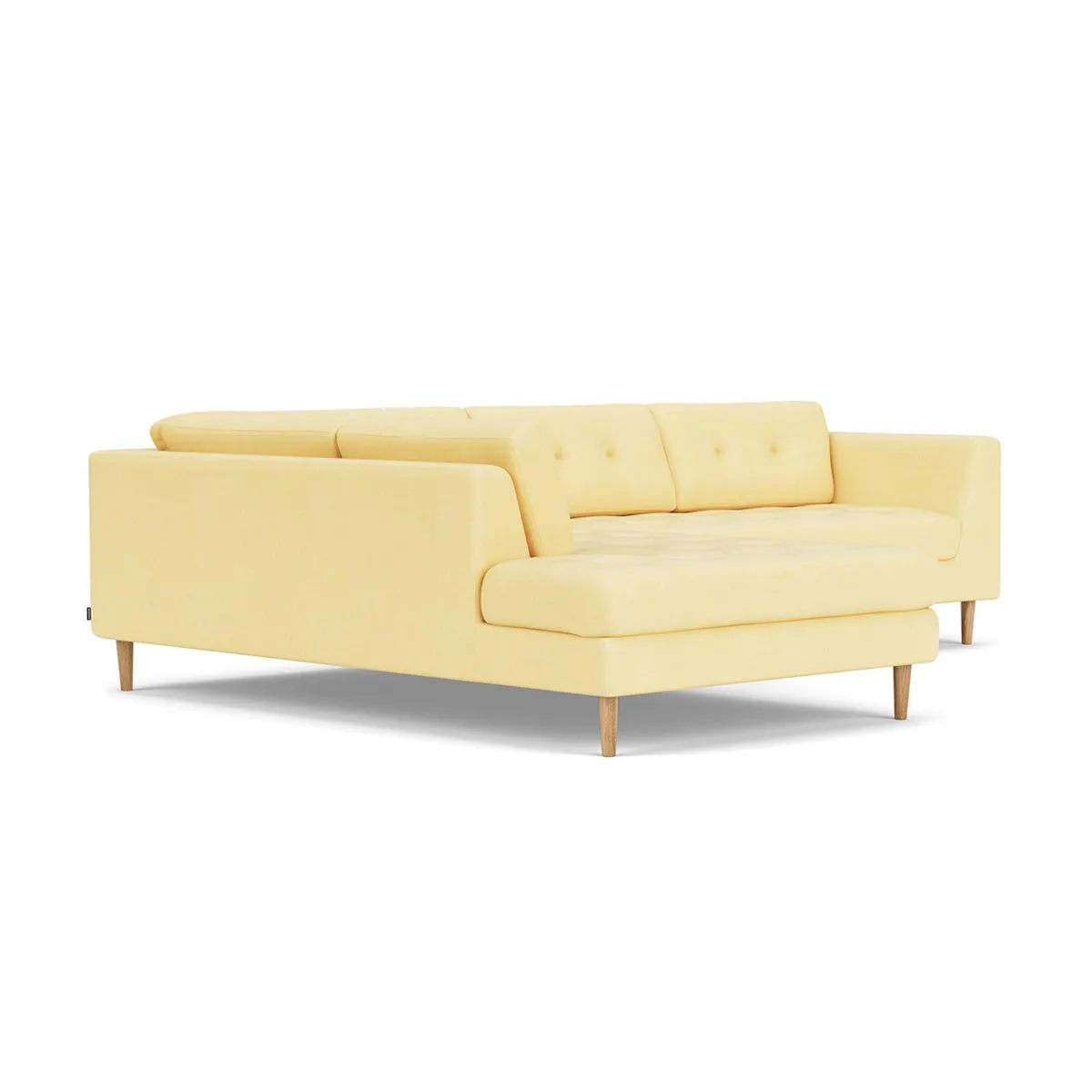 Nelson Fabric Left Corner Sofa