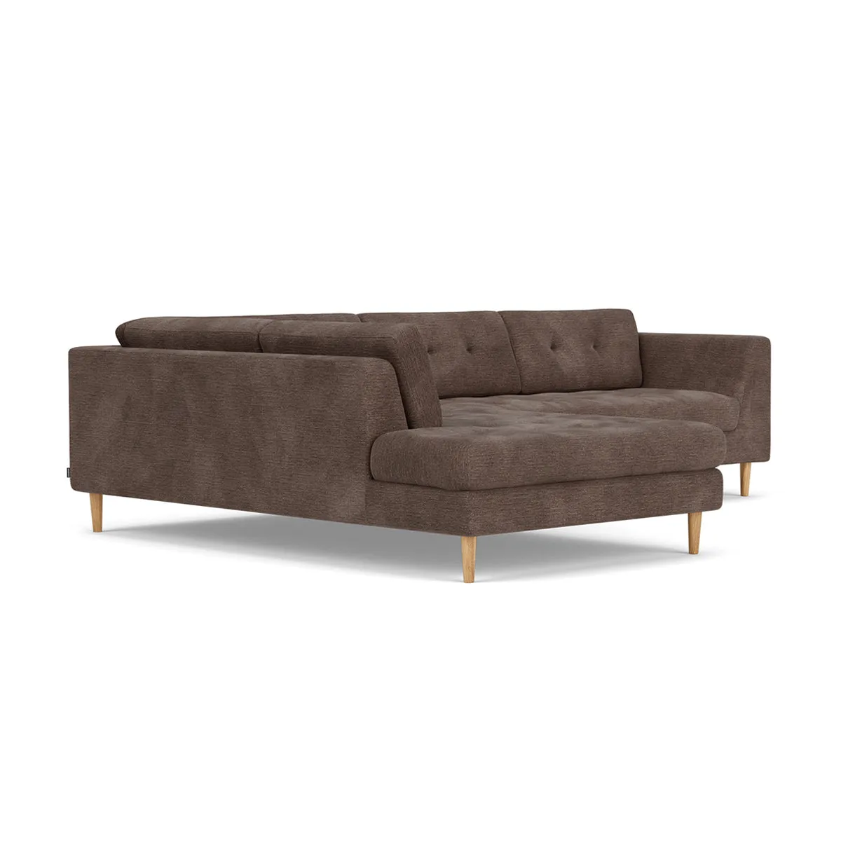 Nelson Fabric Left Corner Sofa